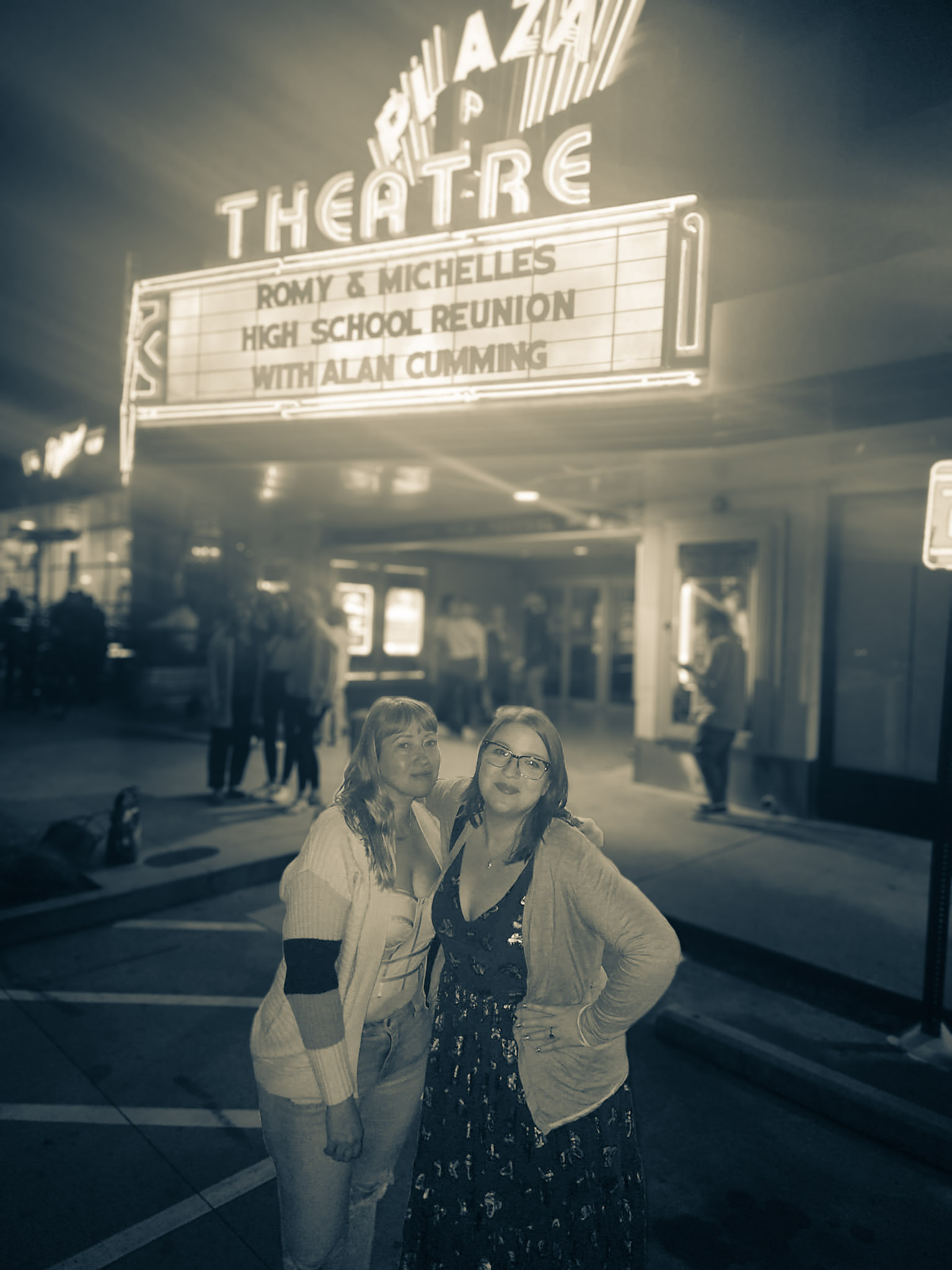 Helen and Valerie at Romy and Michele screening